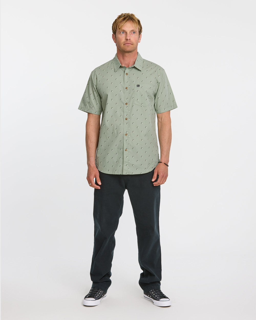 Kapu Mini Classics Short Sleeve Shirt - Herb
