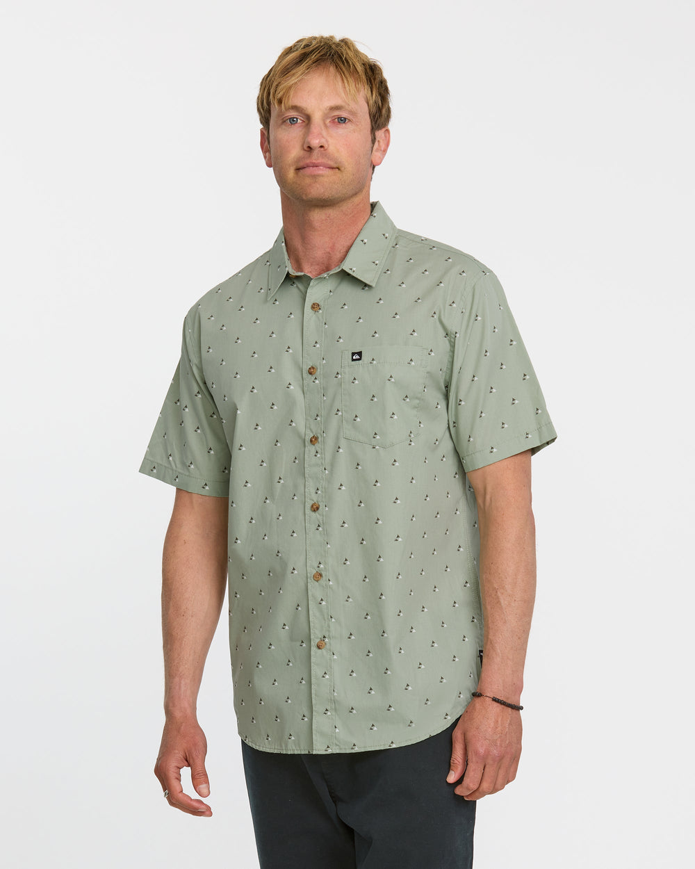 Kapu Mini Classics Short Sleeve Shirt - Herb