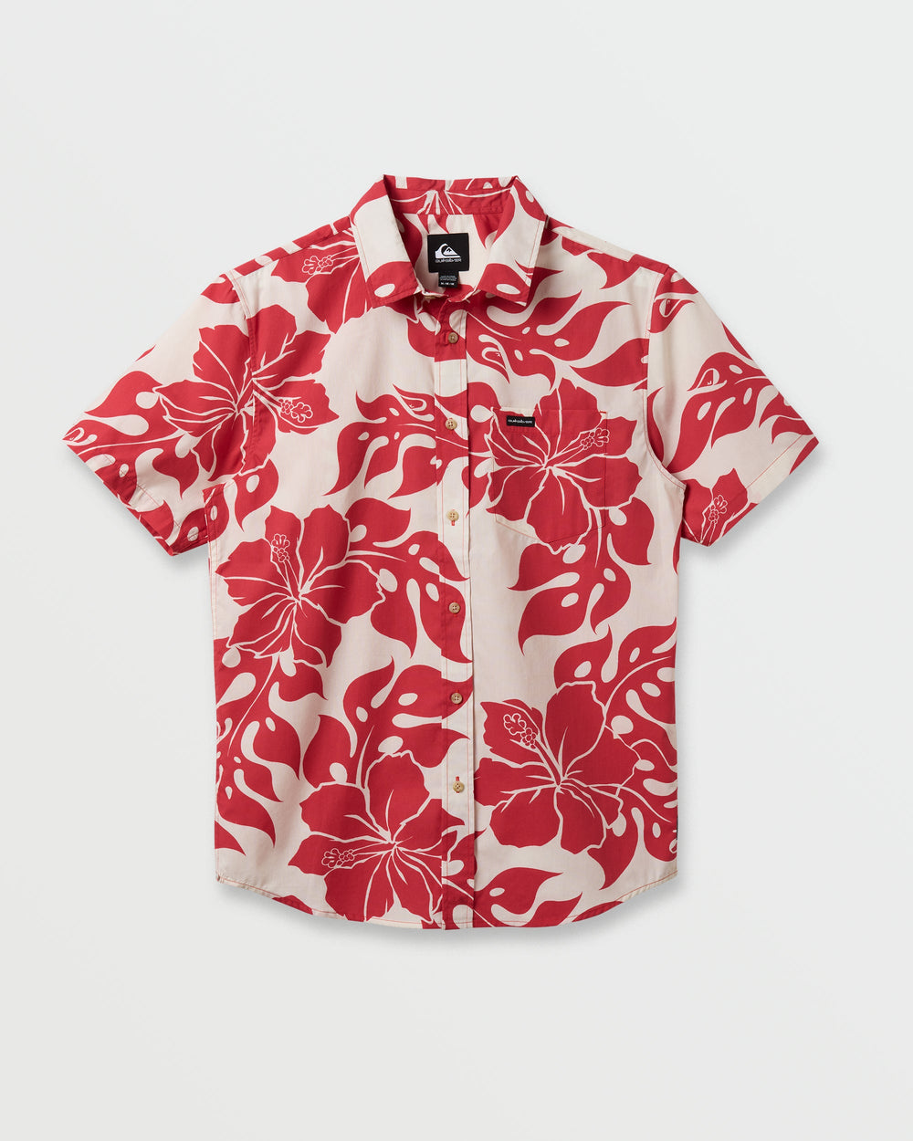 Oceanview Classic Short Sleeve Shirt - Mineral Red