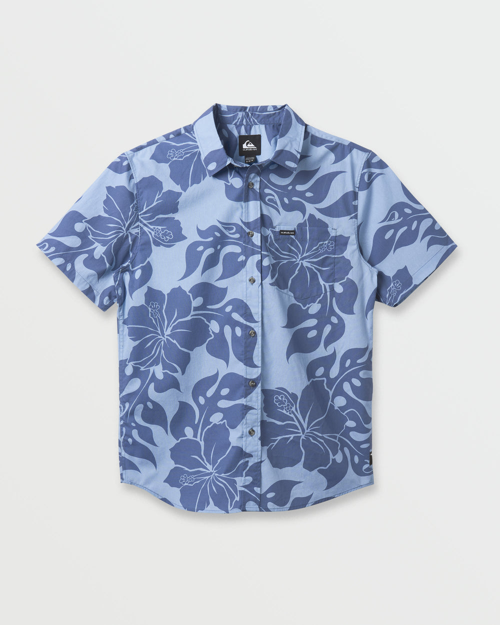 Oceanview Classic Short Sleeve Shirt - Ashley Blue