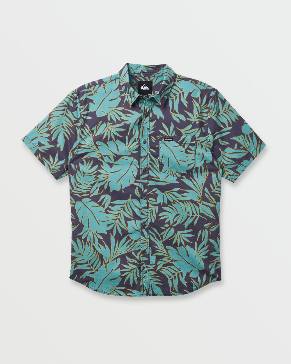 Palm Trip Classic Short Sleeve Shirt - Graystone