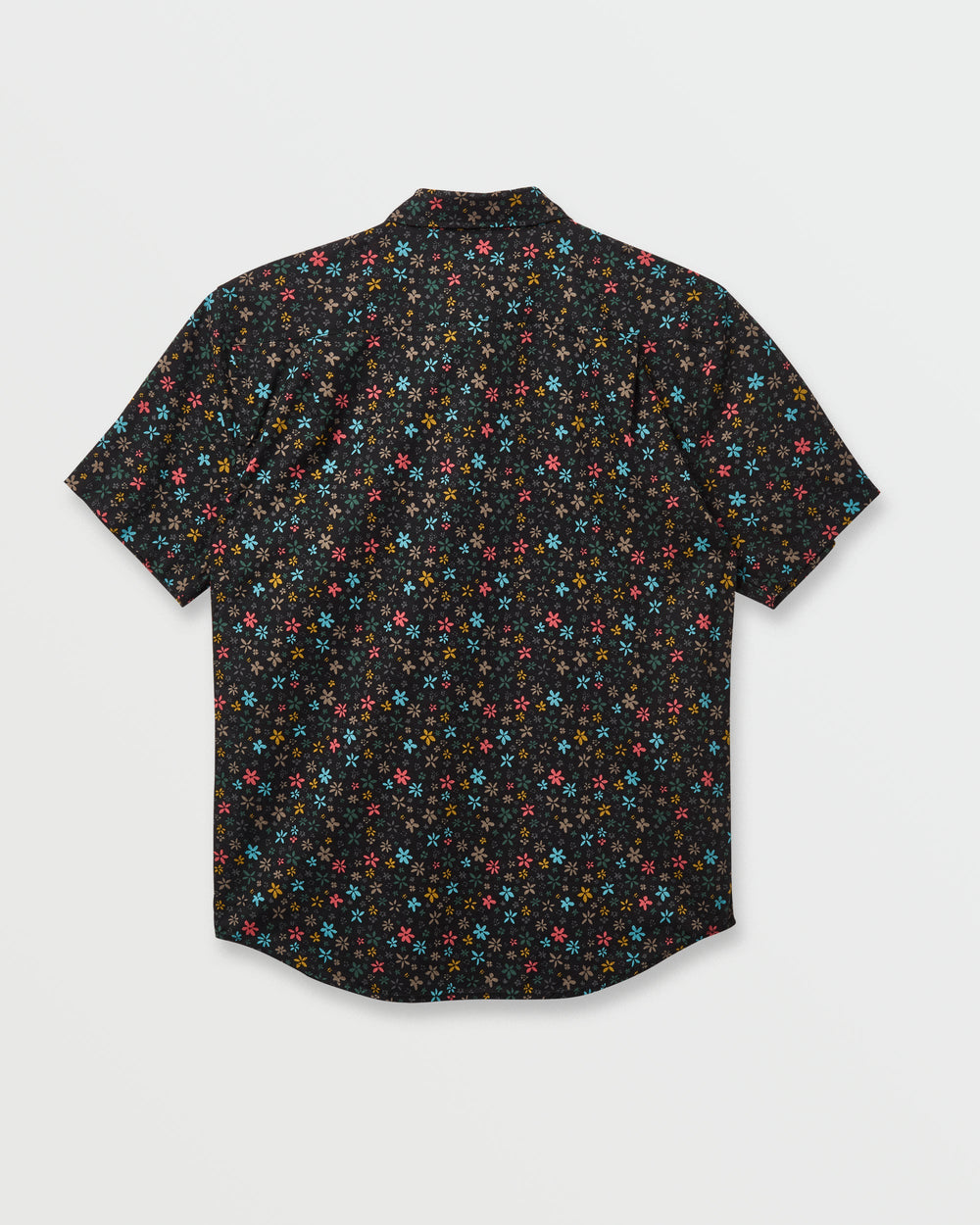 Ditsy Mini Classic Short Sleeve Shirt - Eclipse