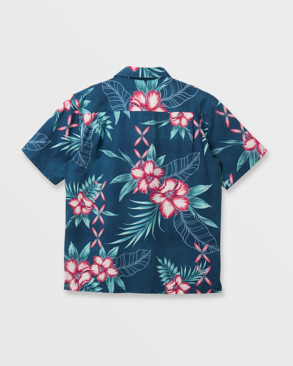 Waterman Playita Floral Shirt - Sargasso Sea