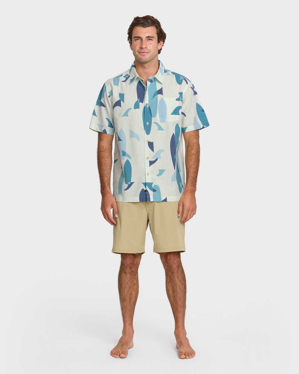 Waterman Boardo Shirt - Sea Blue