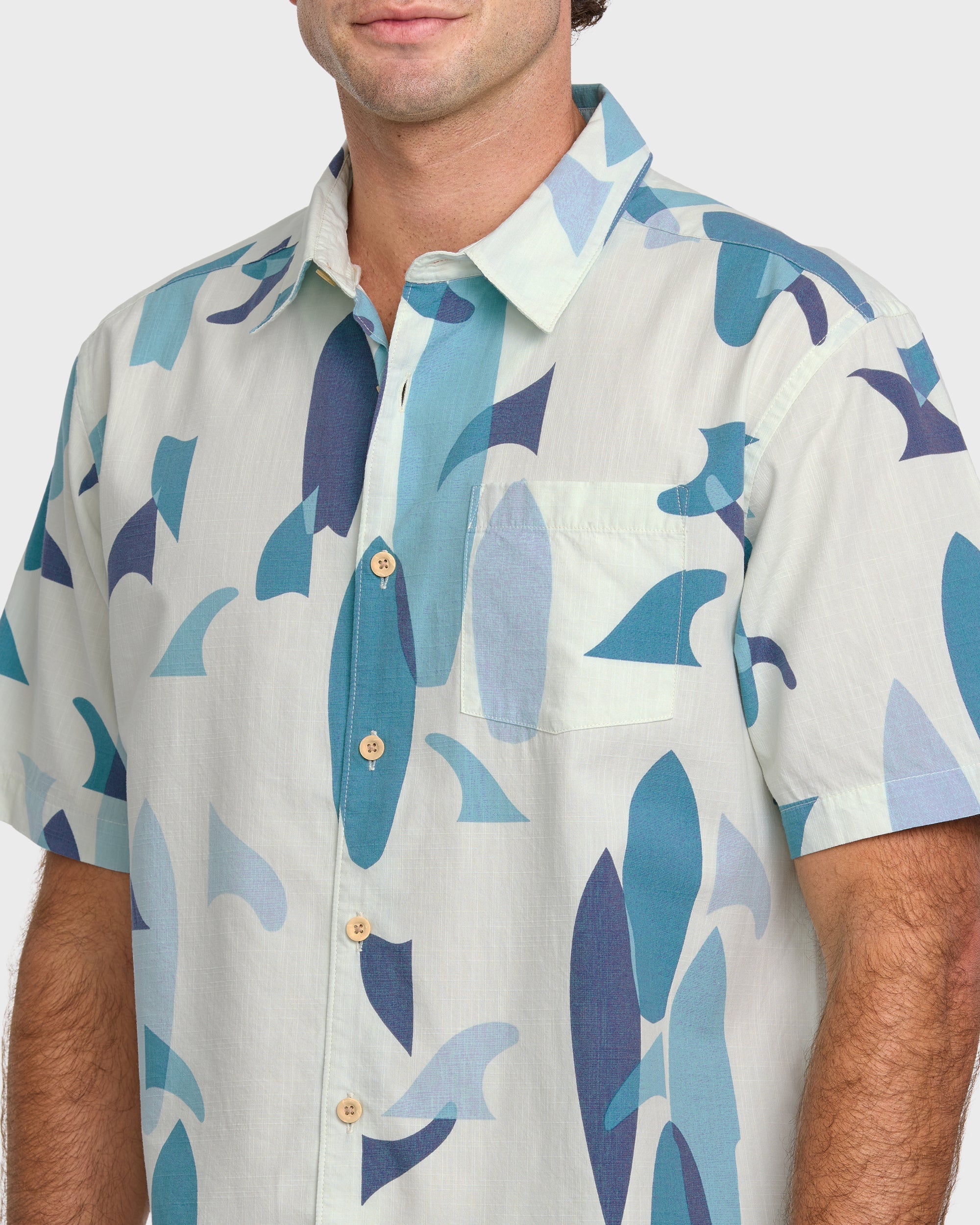 Waterman Boardo Shirt - Sea Blue