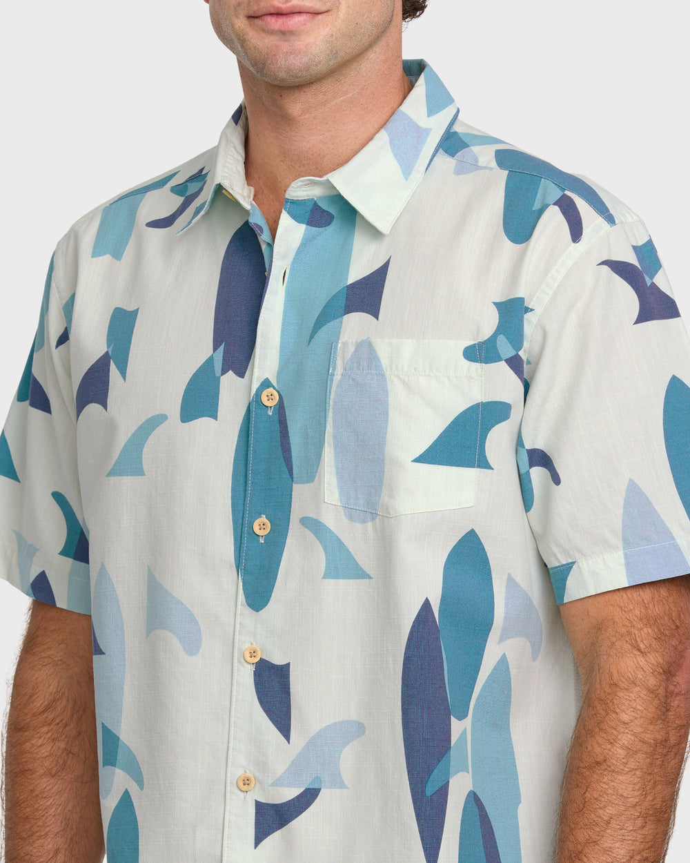 Waterman Boardo Shirt - Sea Blue