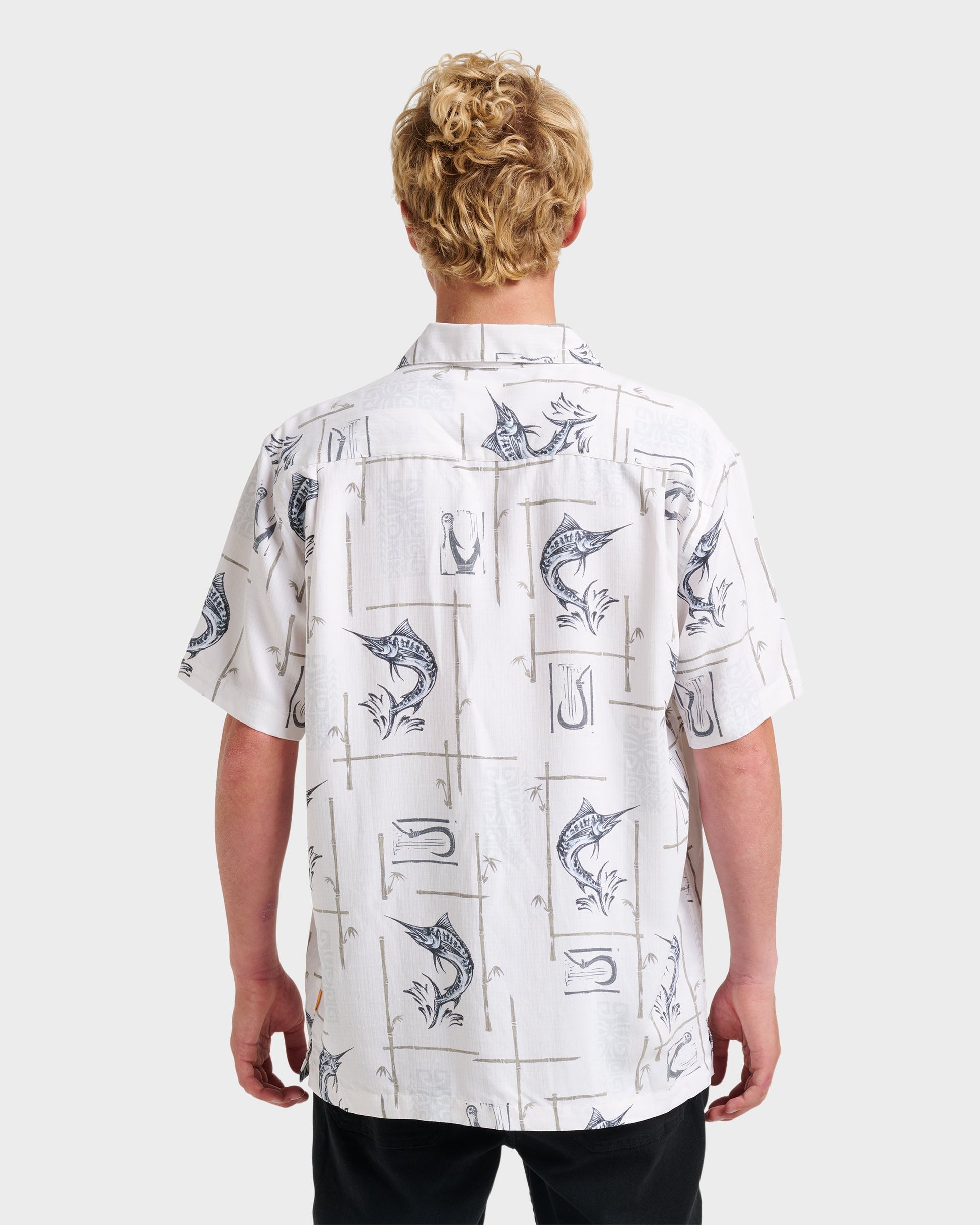 Waterman Big Day Short Sleeve Shirt - White
