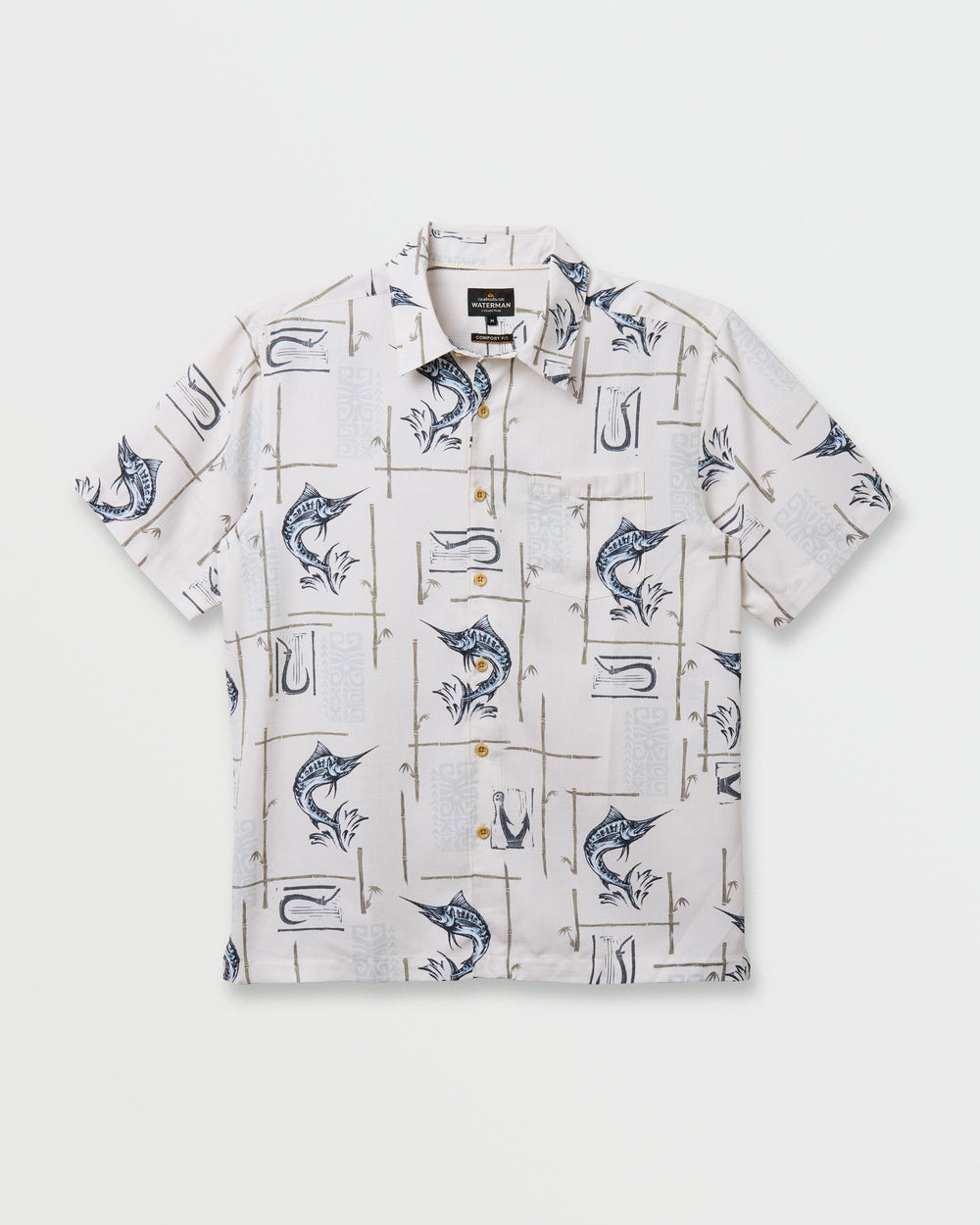 Waterman Big Day Short Sleeve Shirt - White