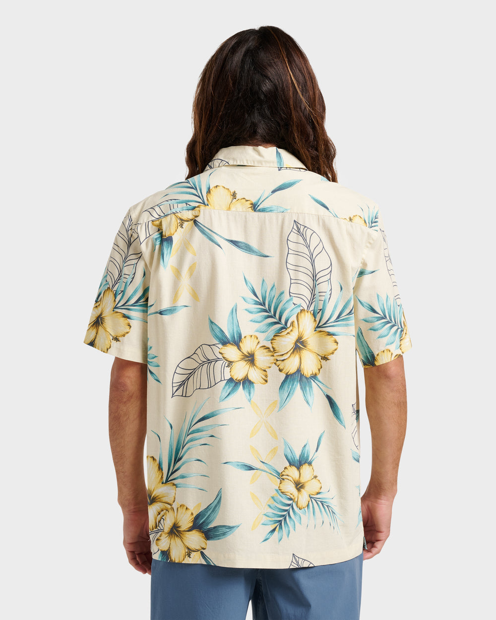Waterman Playita Floral Shirt - Hay