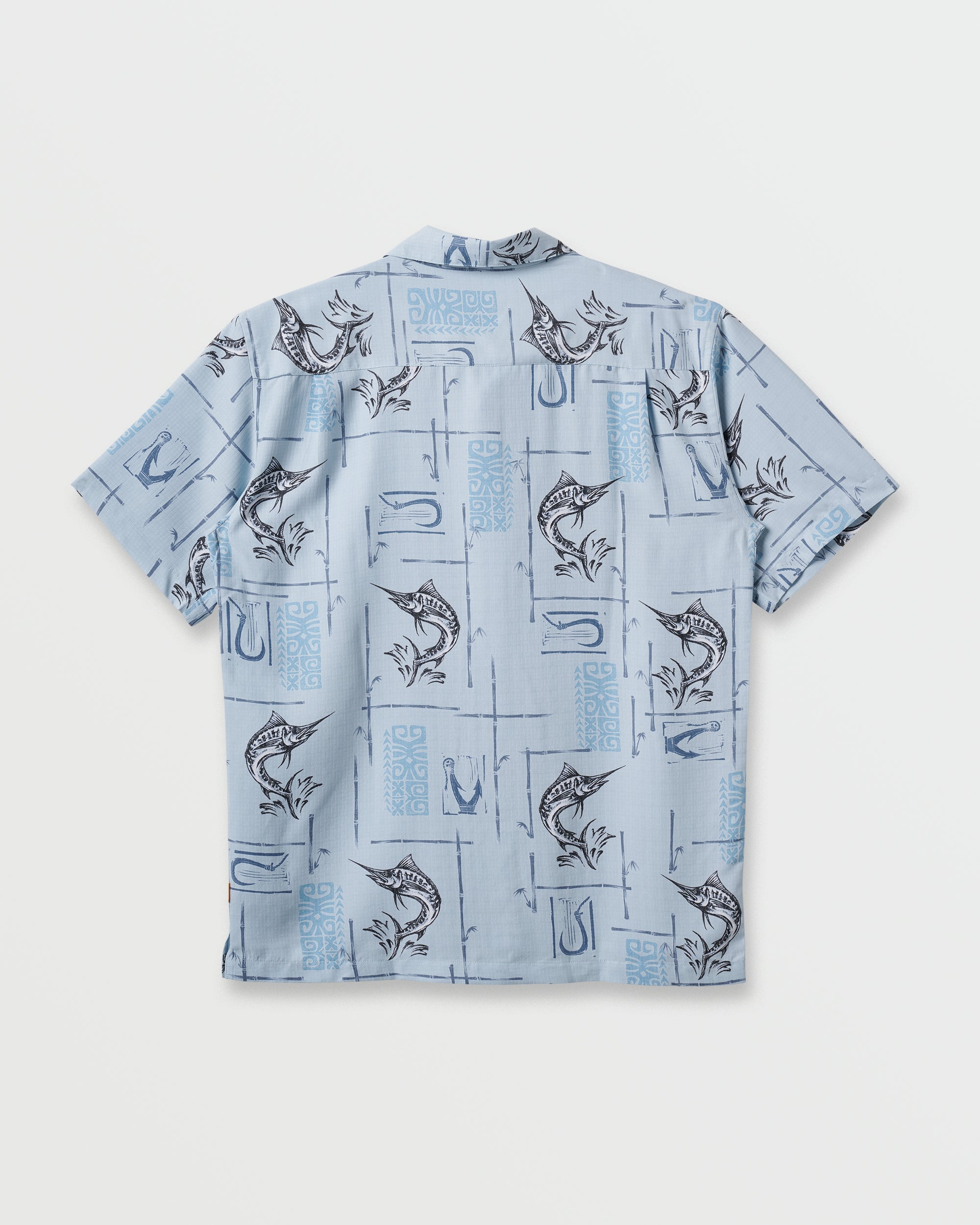 Waterman Big Day Short Sleeve Shirt - Ashley Blue