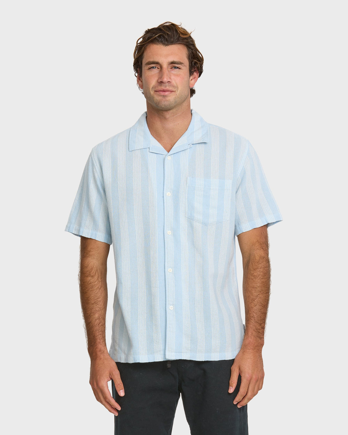 Nightfall Island Short Sleeve Shirt - Skyway