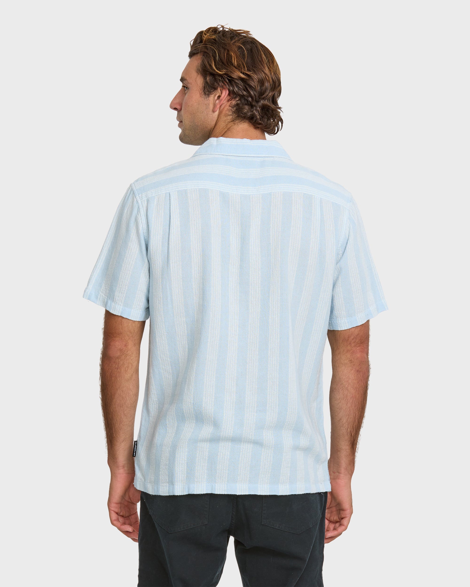 Nightfall Island Short Sleeve Shirt - Skyway