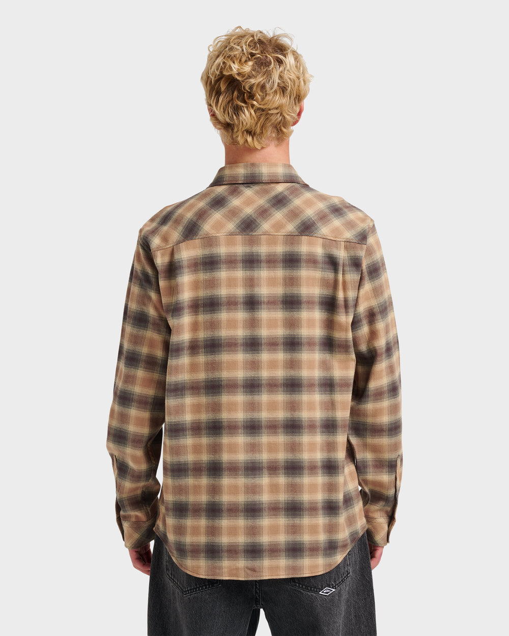 Terrace Stretch Flannel Shirt - Almond