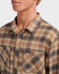 Terrace Stretch Flannel Shirt - Almond