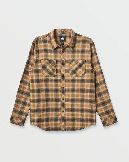 Terrace Stretch Flannel Shirt - Almond