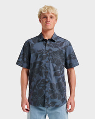 Oceanview Classic Short Sleeve Shirt - Phantom