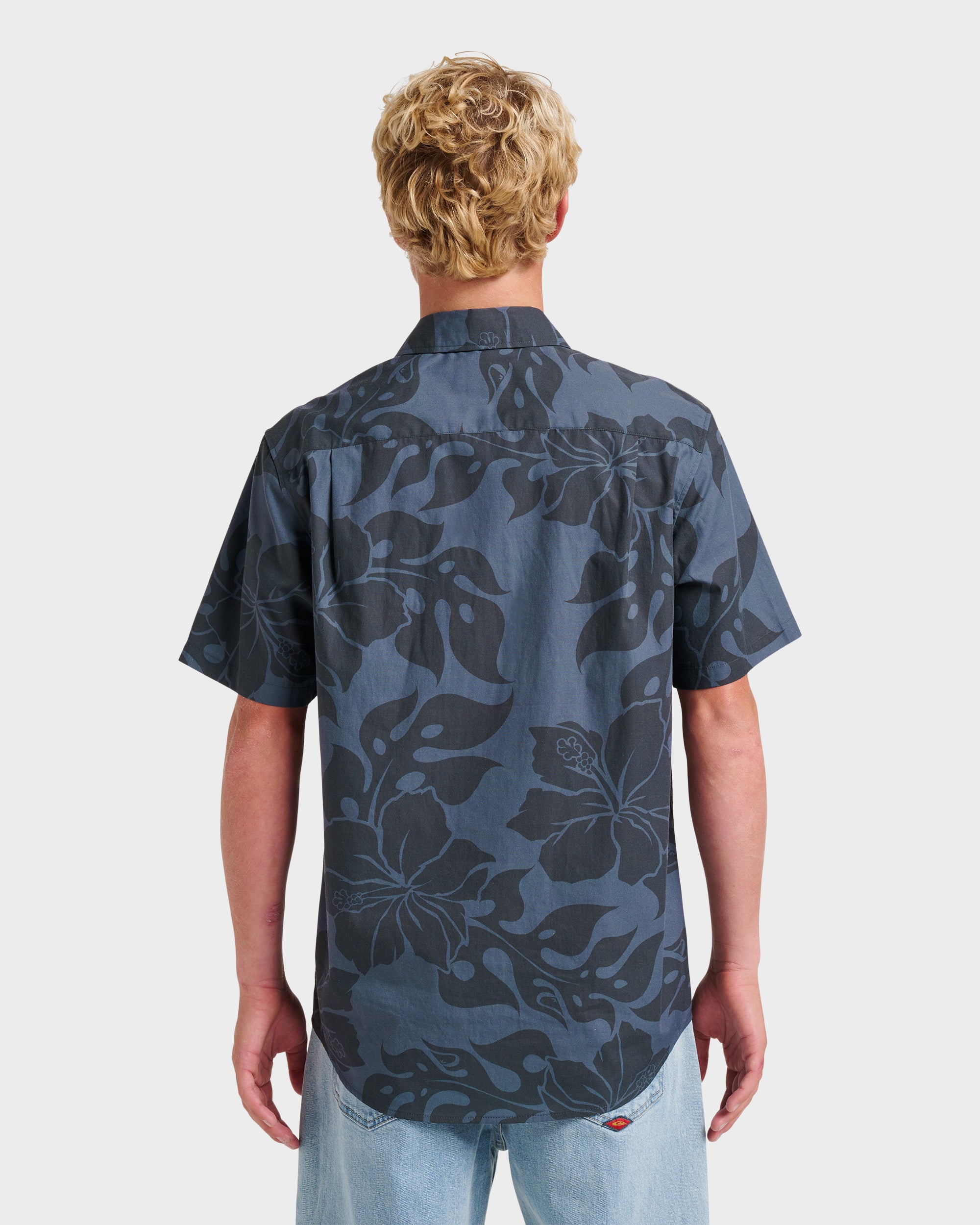 Oceanview Classic Short Sleeve Shirt - Phantom
