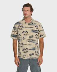 Waterman Day Dreamin' Shirt - Pelican