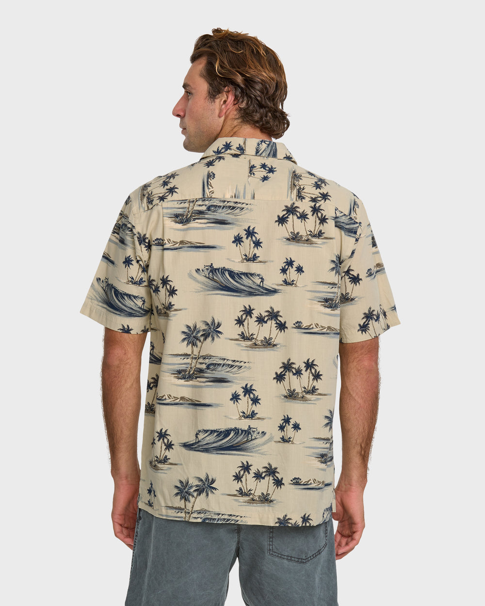Waterman Day Dreamin' Shirt - Pelican
