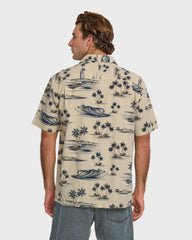 Waterman Day Dreamin' Shirt - Pelican