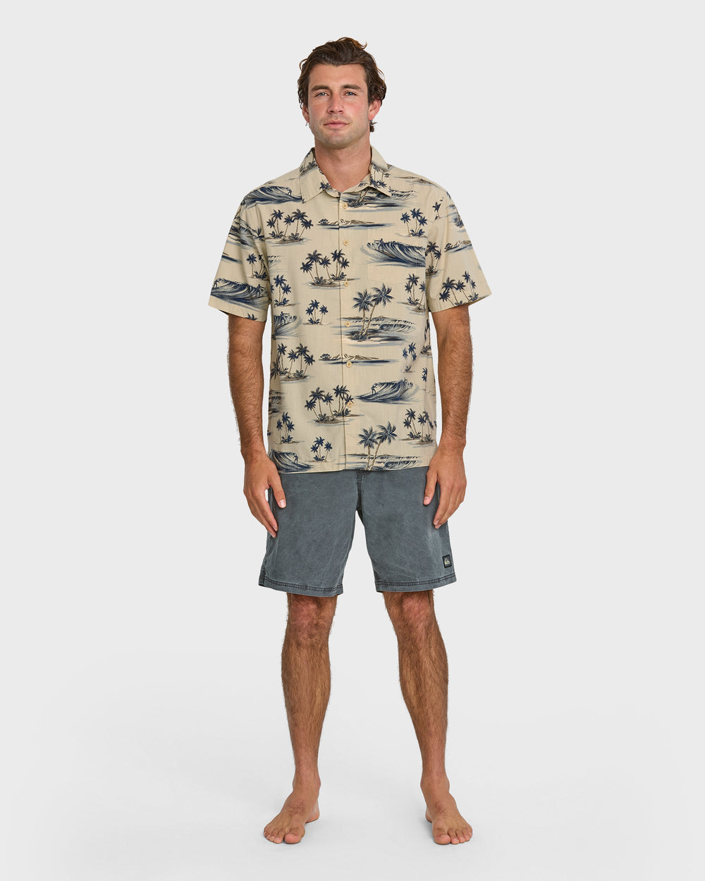 Waterman Day Dreamin' Shirt - Pelican