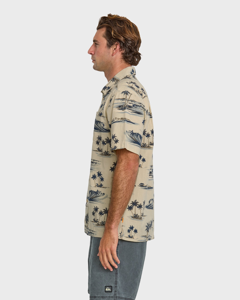 Waterman Day Dreamin' Shirt - Pelican