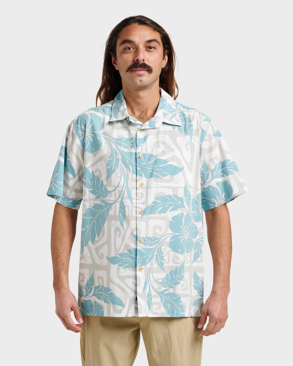 Waterman Beach Shack Shirt - White