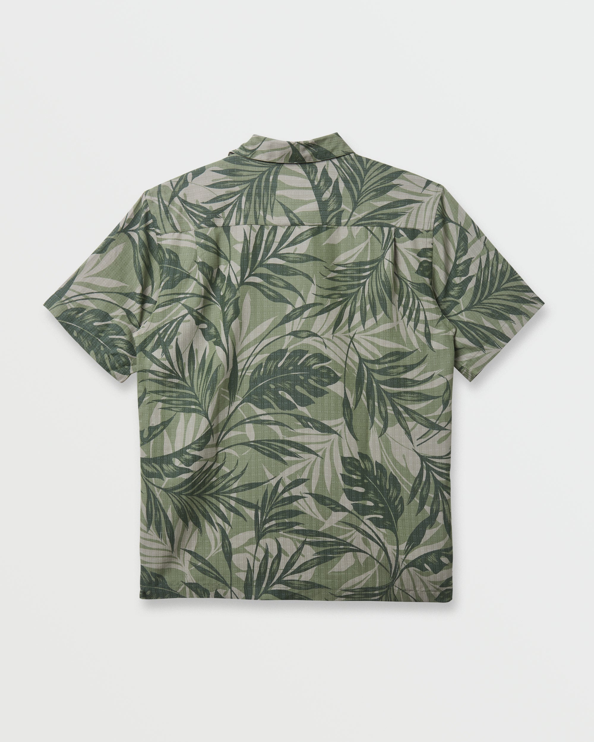 Waterman Botanical Short Sleeve Shirt - Dark Green