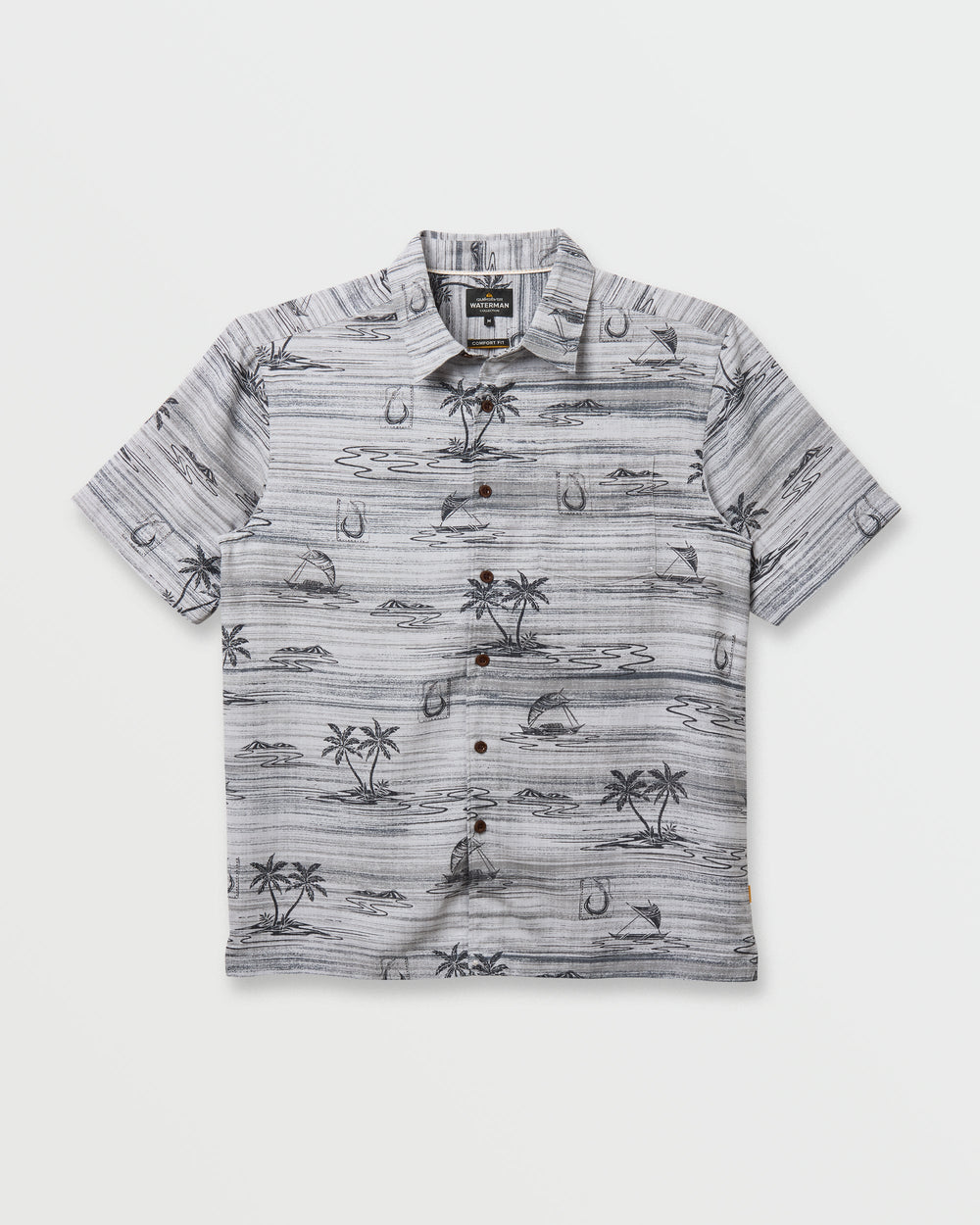 Waterman Island Daze Short Sleeve Shirt - Phantom