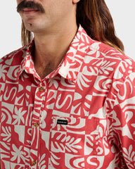 Terra Classic Stretch Short Sleeve Shirt - Mineral Red