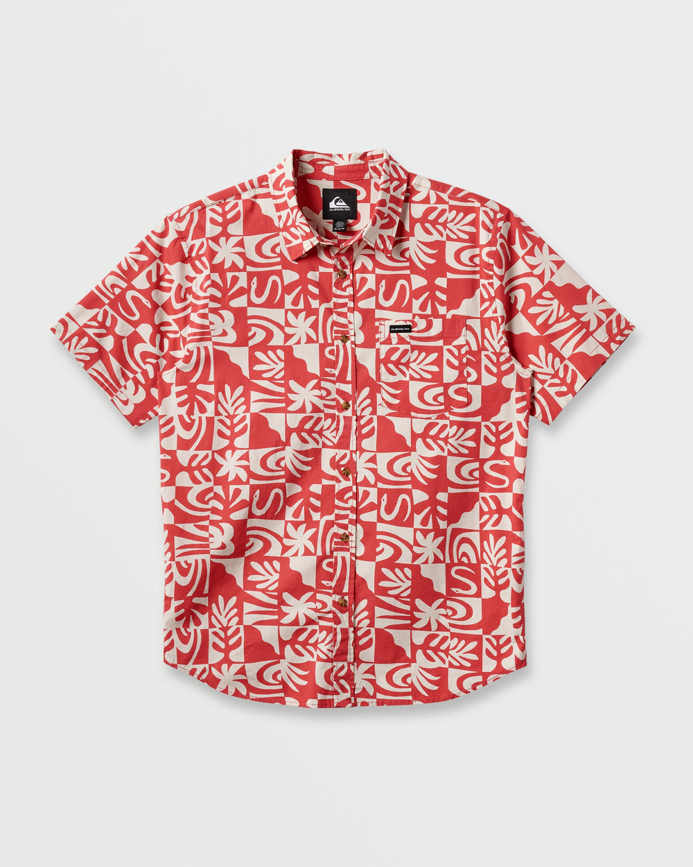 Terra Classic Stretch Short Sleeve Shirt - Mineral Red