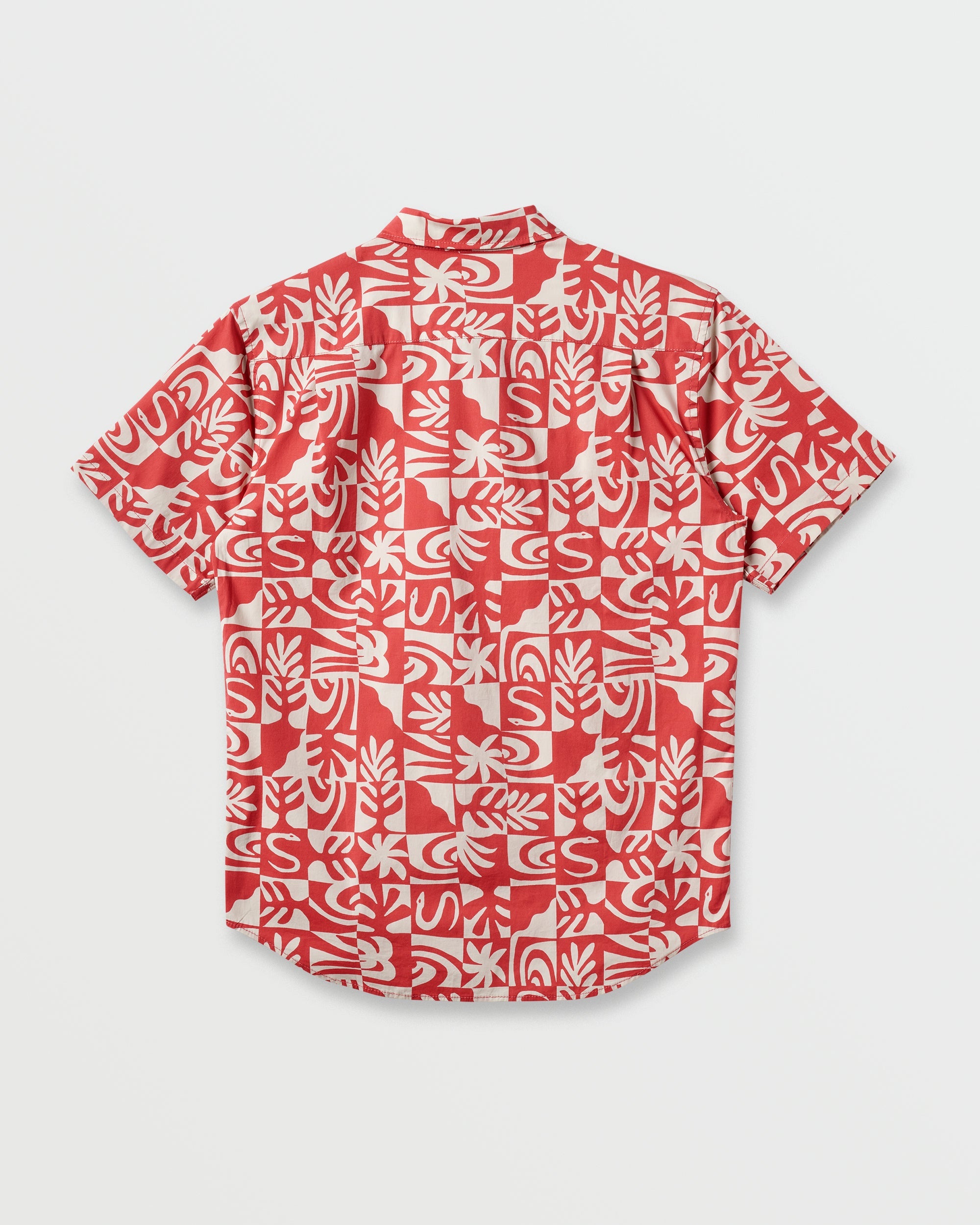 Terra Classic Stretch Short Sleeve Shirt - Mineral Red