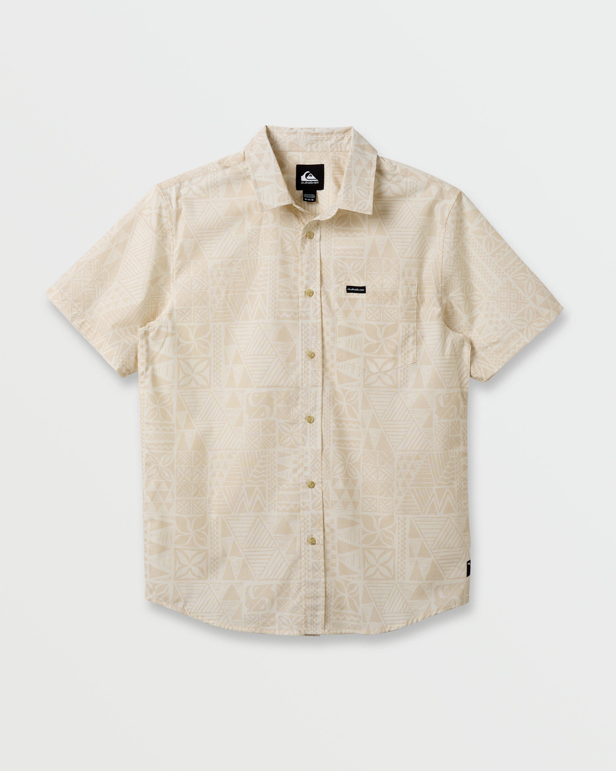 Makaha Classic Short Sleeve Shirt - Off White