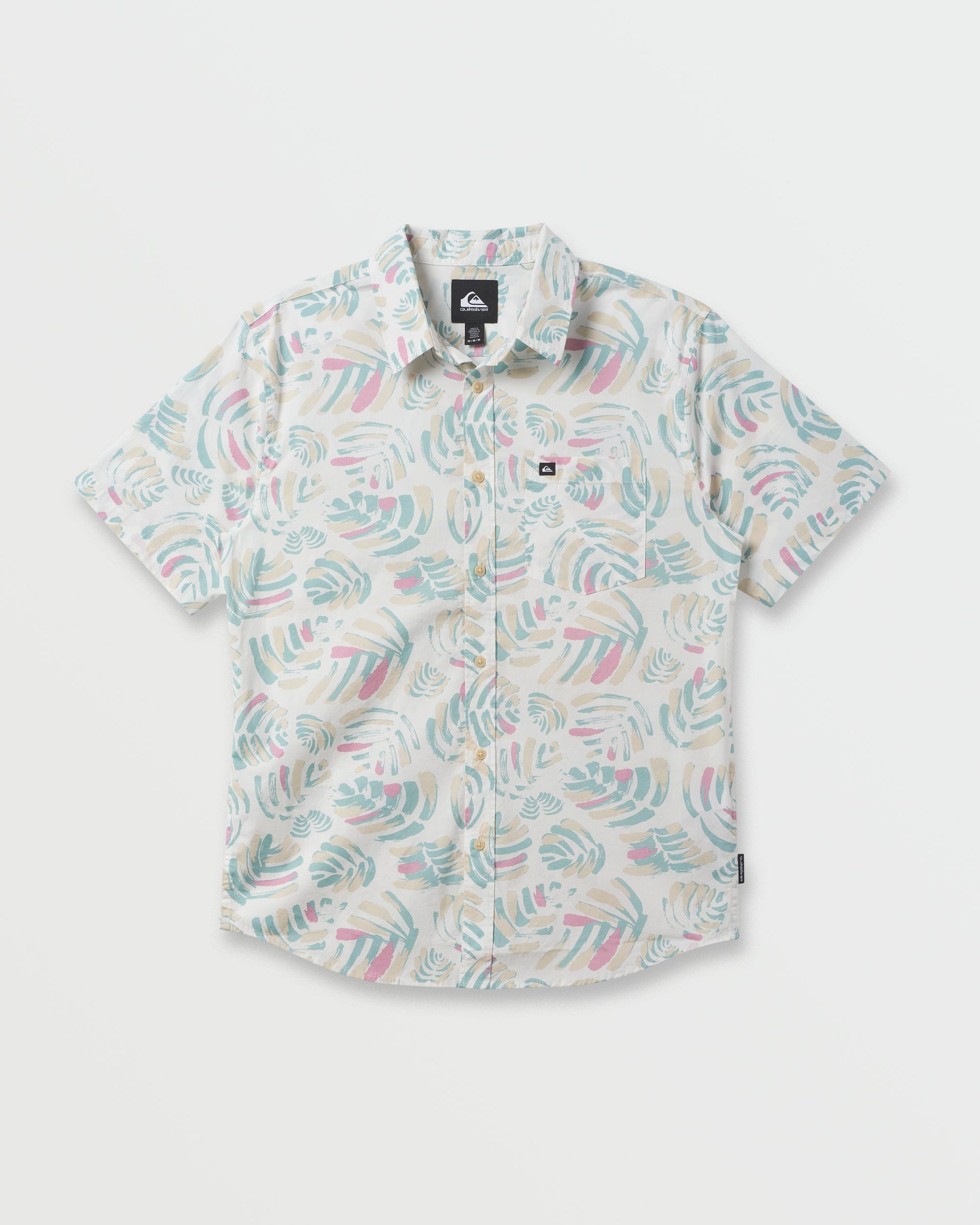 Shades Classic Stretch Short Sleeve Shirt - Off White