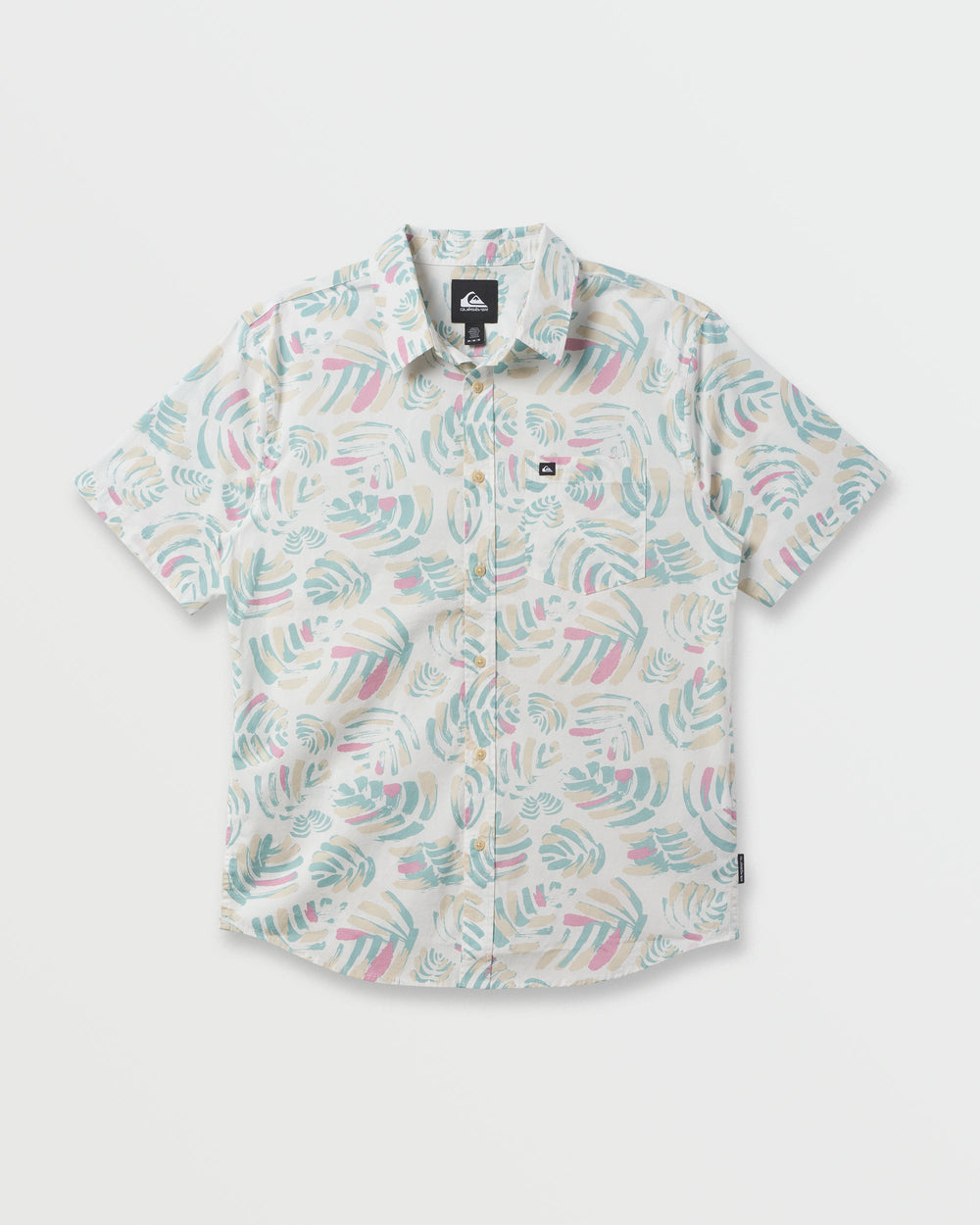 Shades Classic Stretch Short Sleeve Shirt - Off White