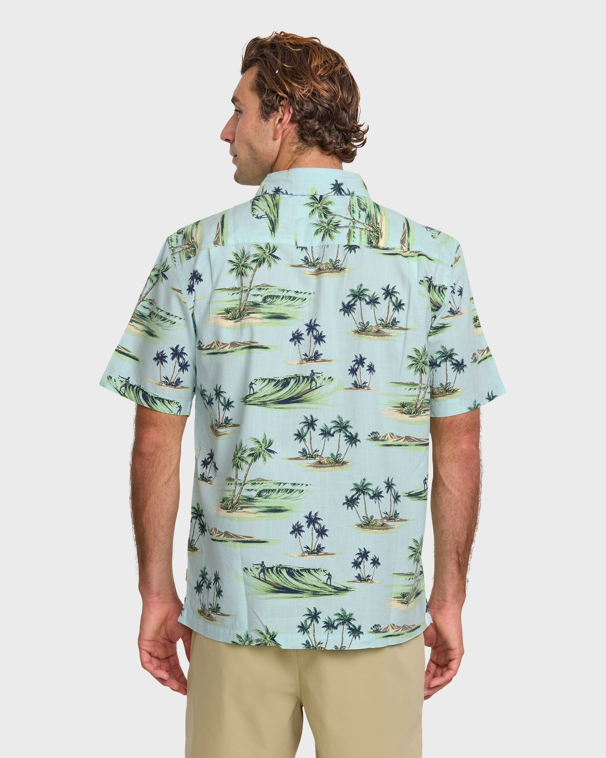 Waterman Day Dreamin' Shirt - Cool Blue
