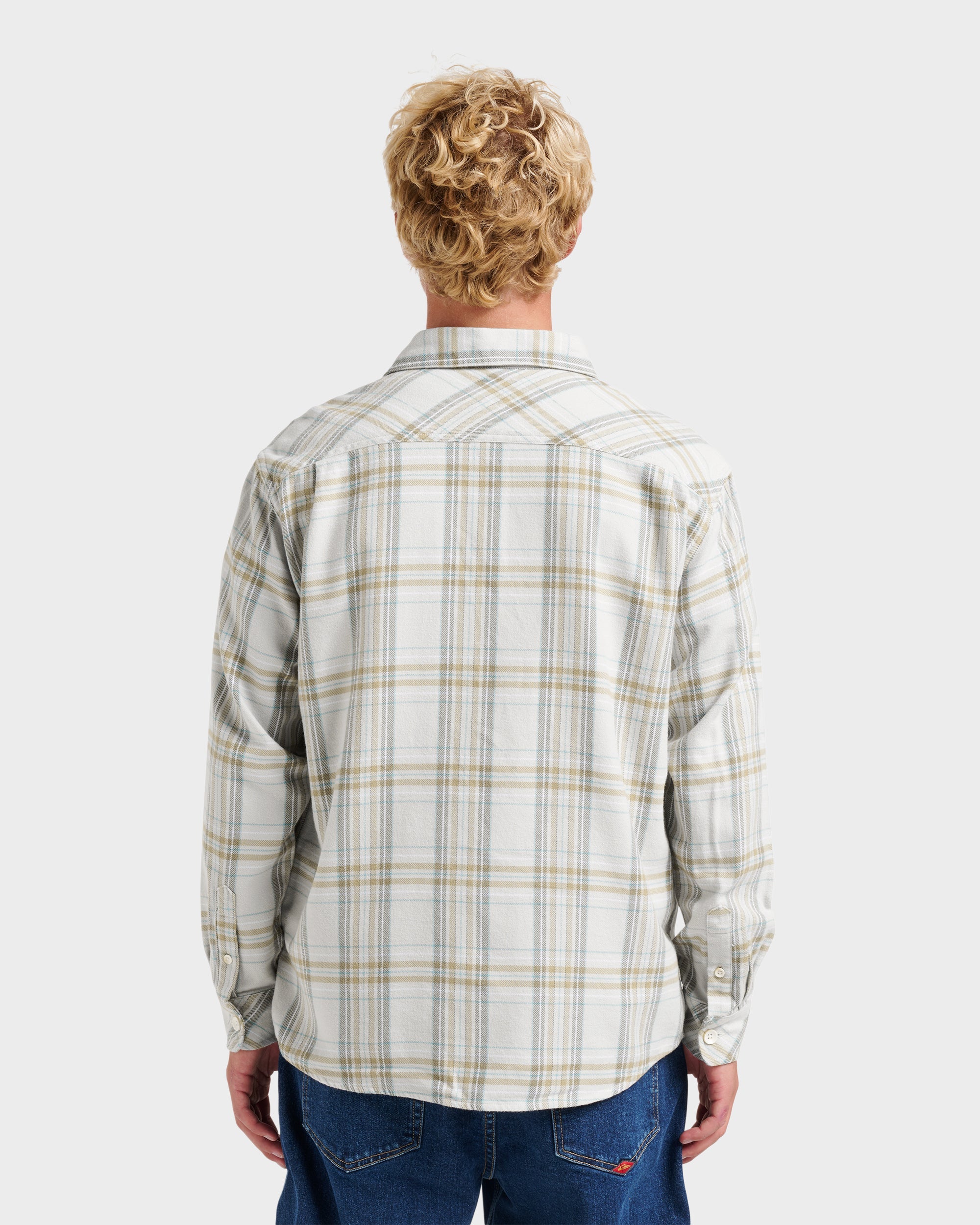 Waterman Bodie Flannel Shirt - Moonbeam