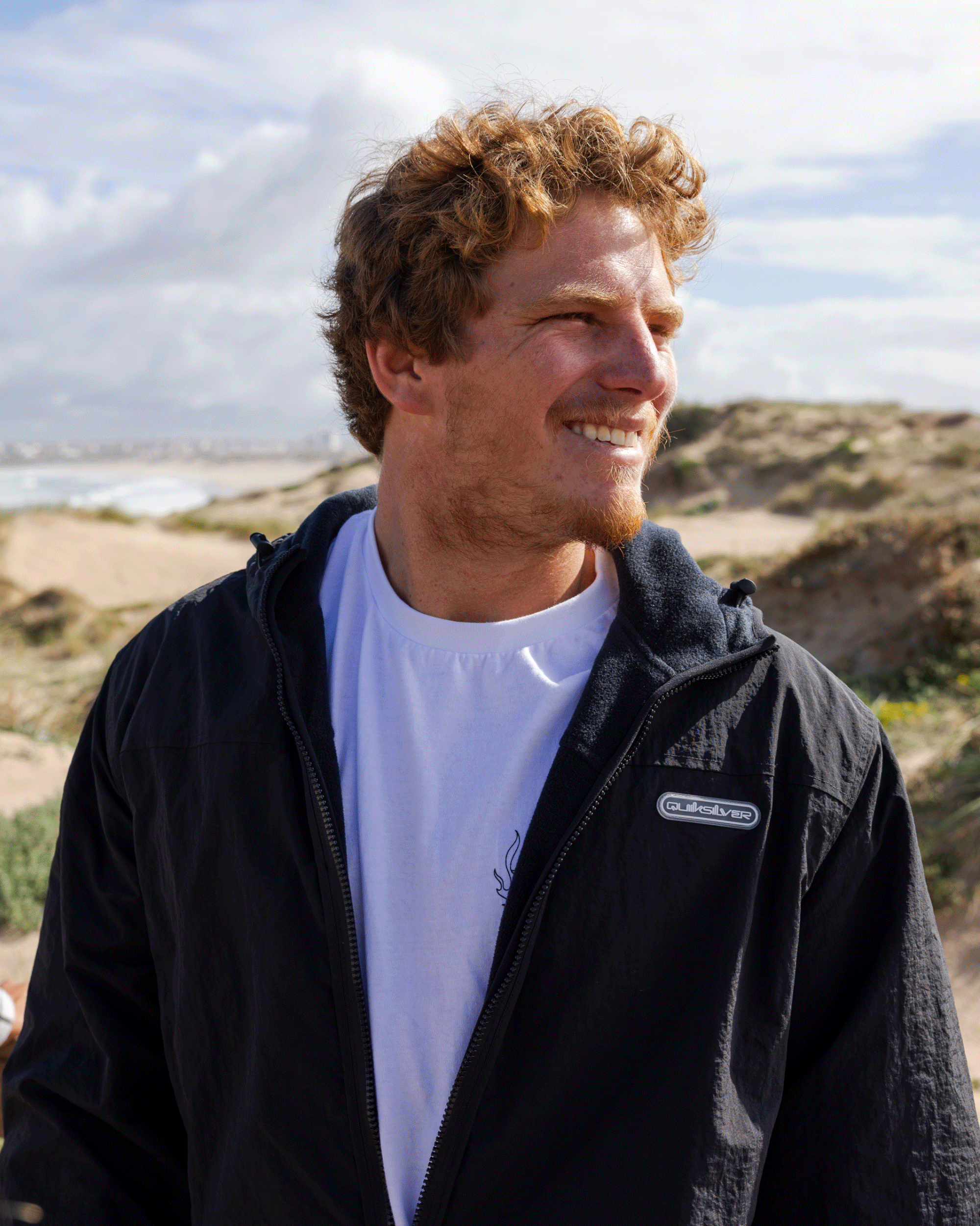 Reversible Zip Hoodie - Black