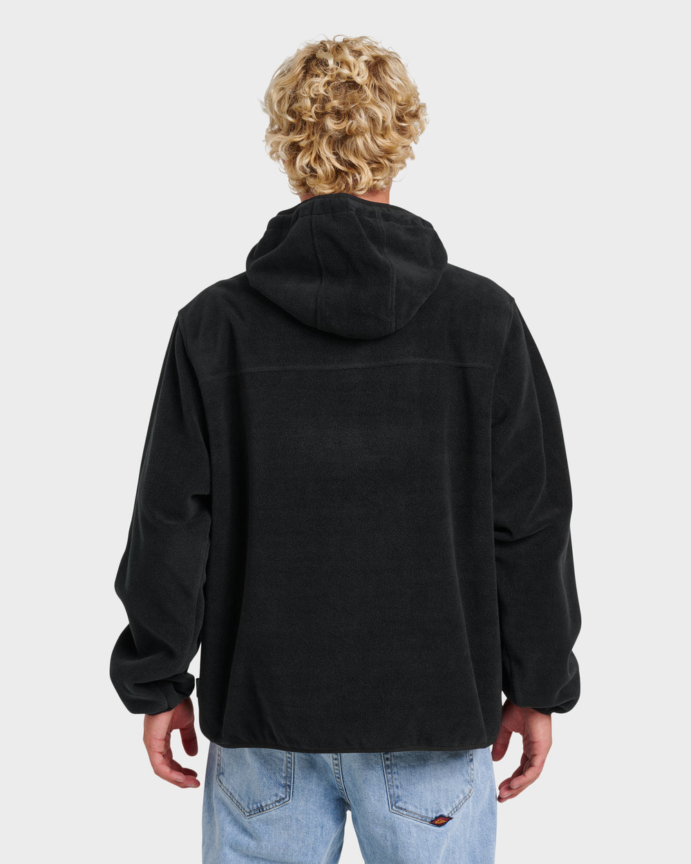 Reversible Zip Hoodie - Black