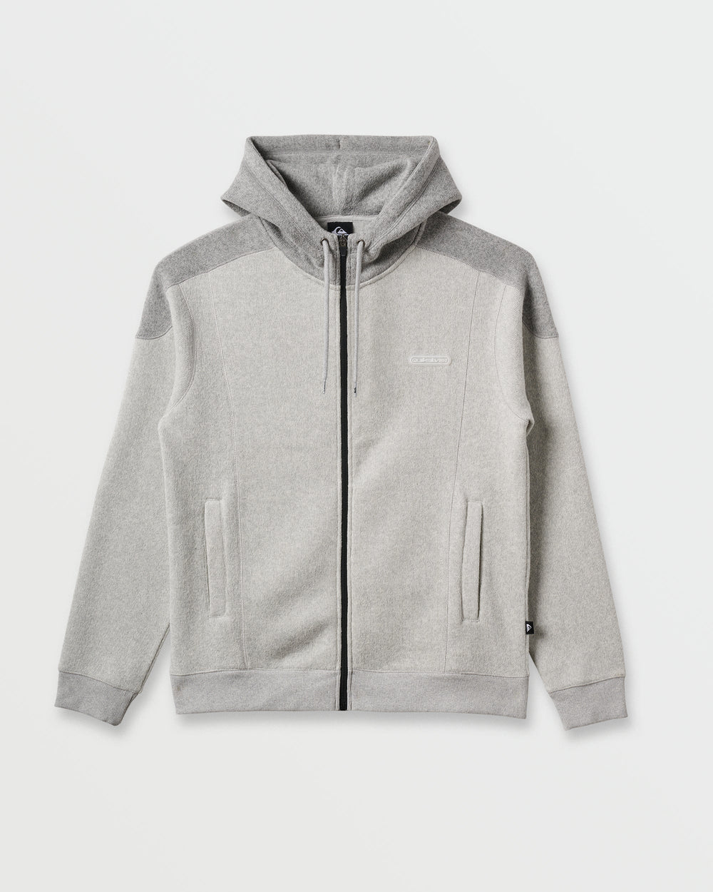 Keller Zip Hoodie - Light Gray Heather