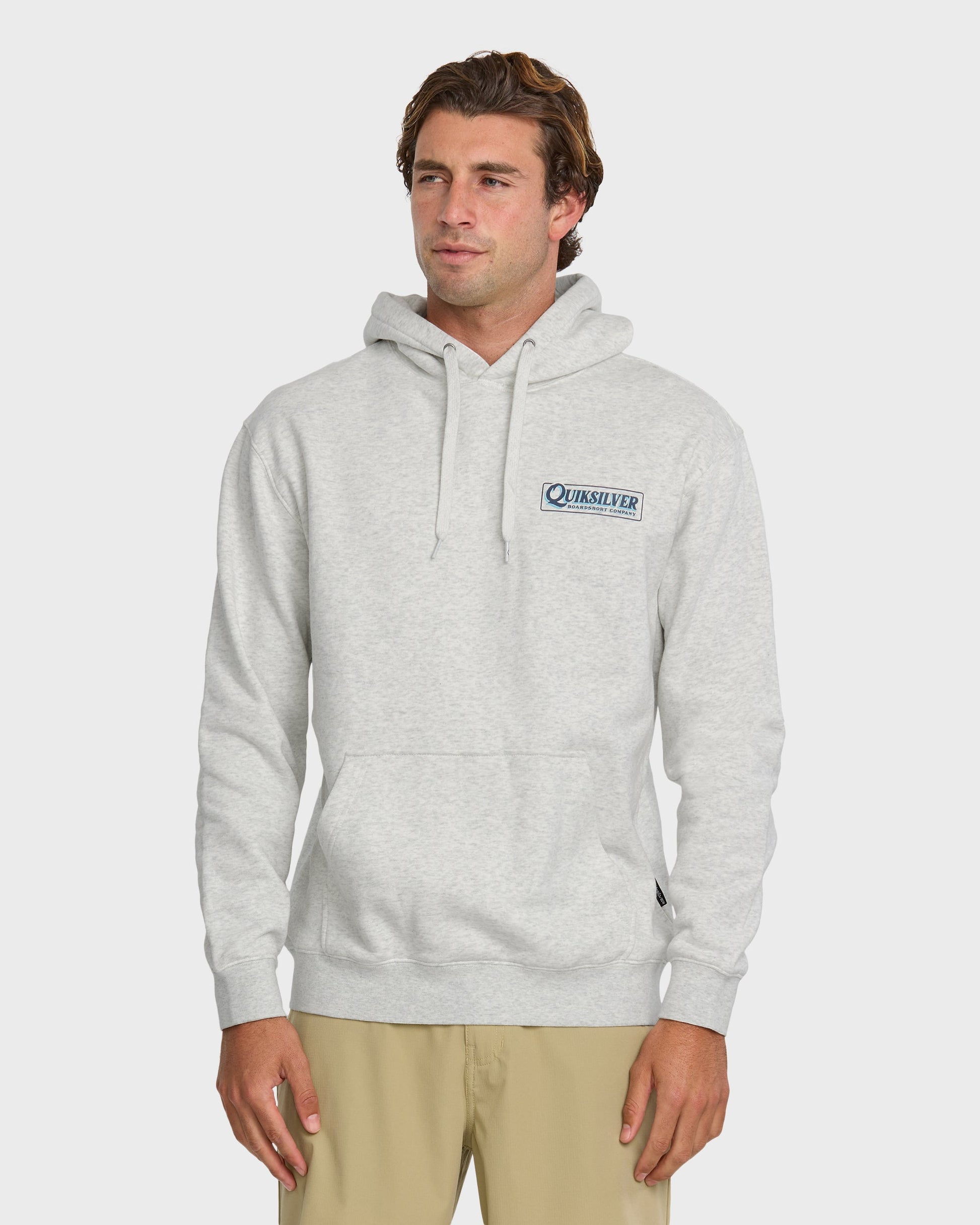 Graphic Hoodie - White/Heather
