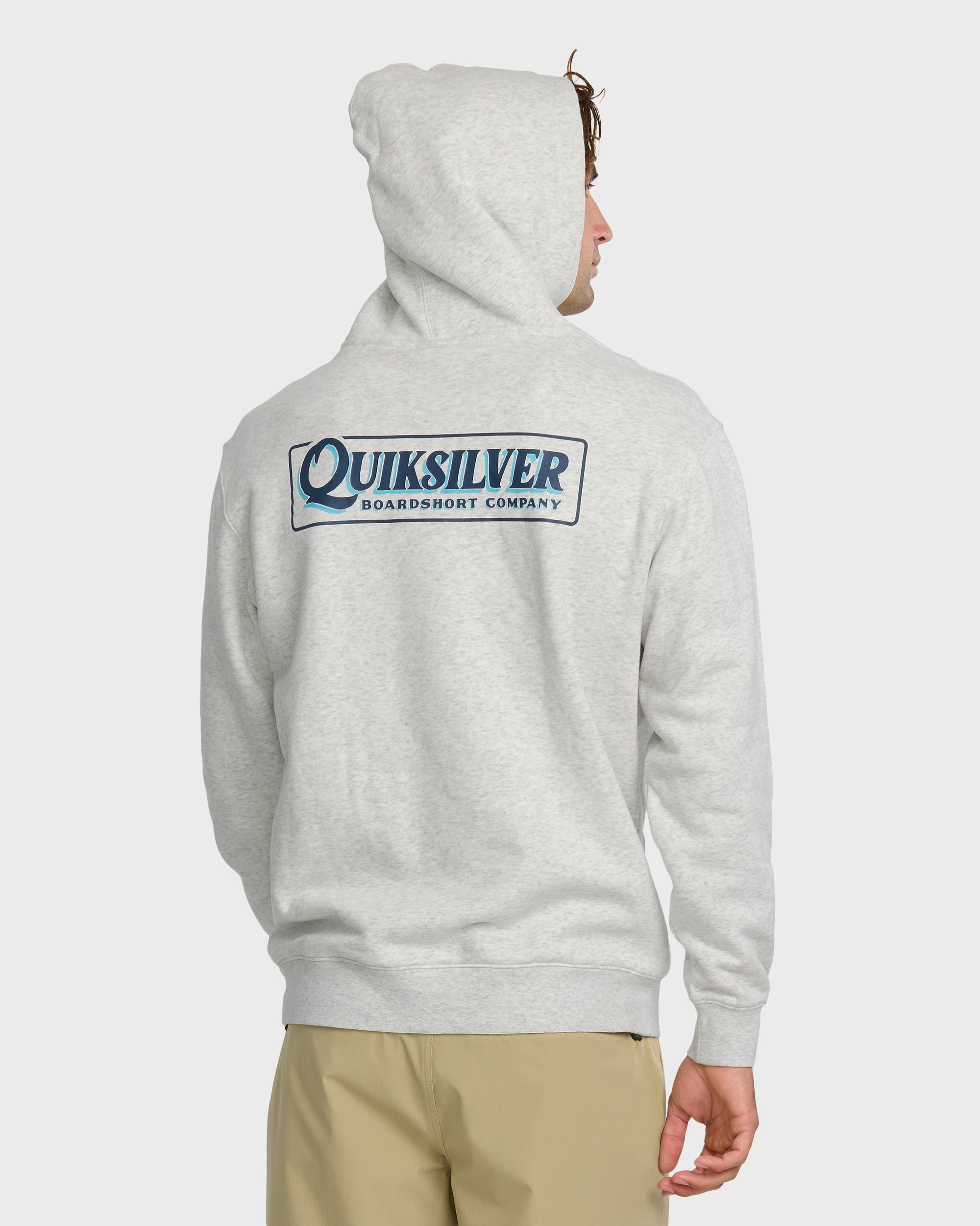 Graphic Hoodie - White/Heather