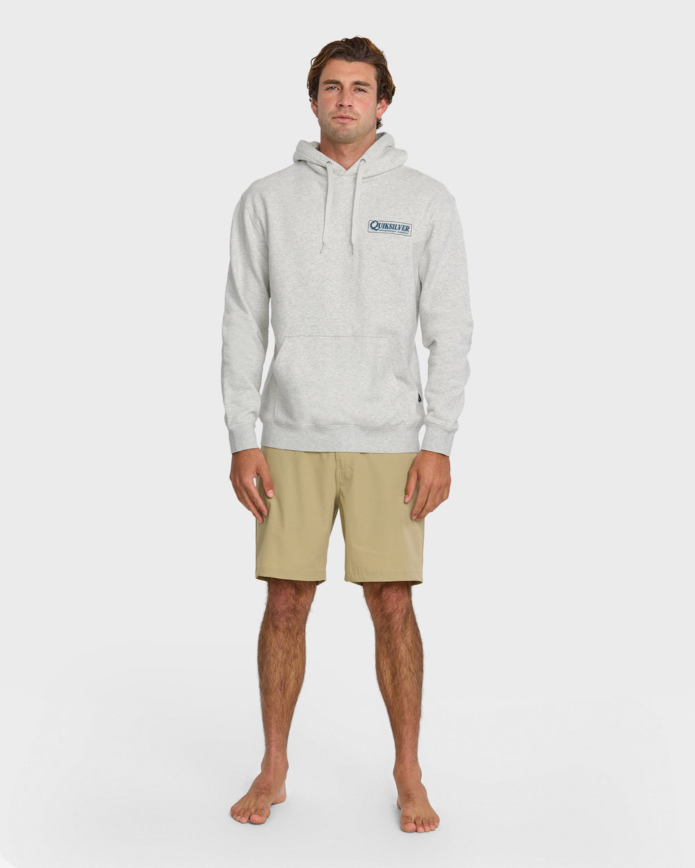 Graphic Hoodie - White/Heather