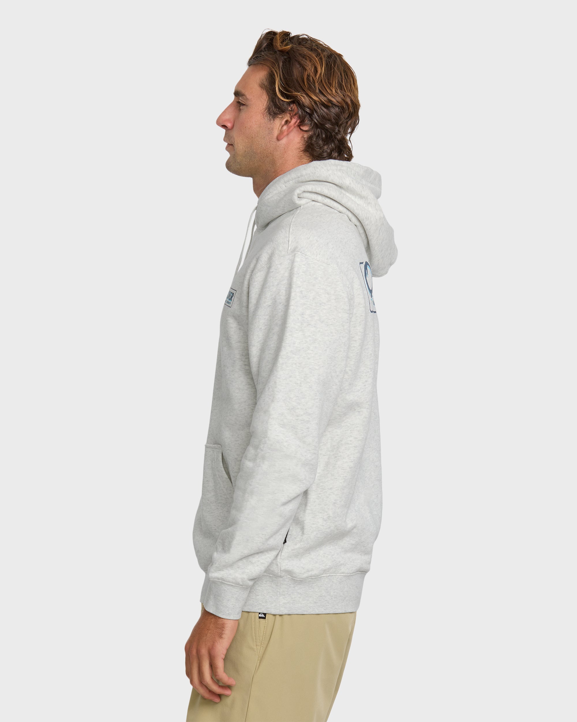 Graphic Hoodie - White/Heather