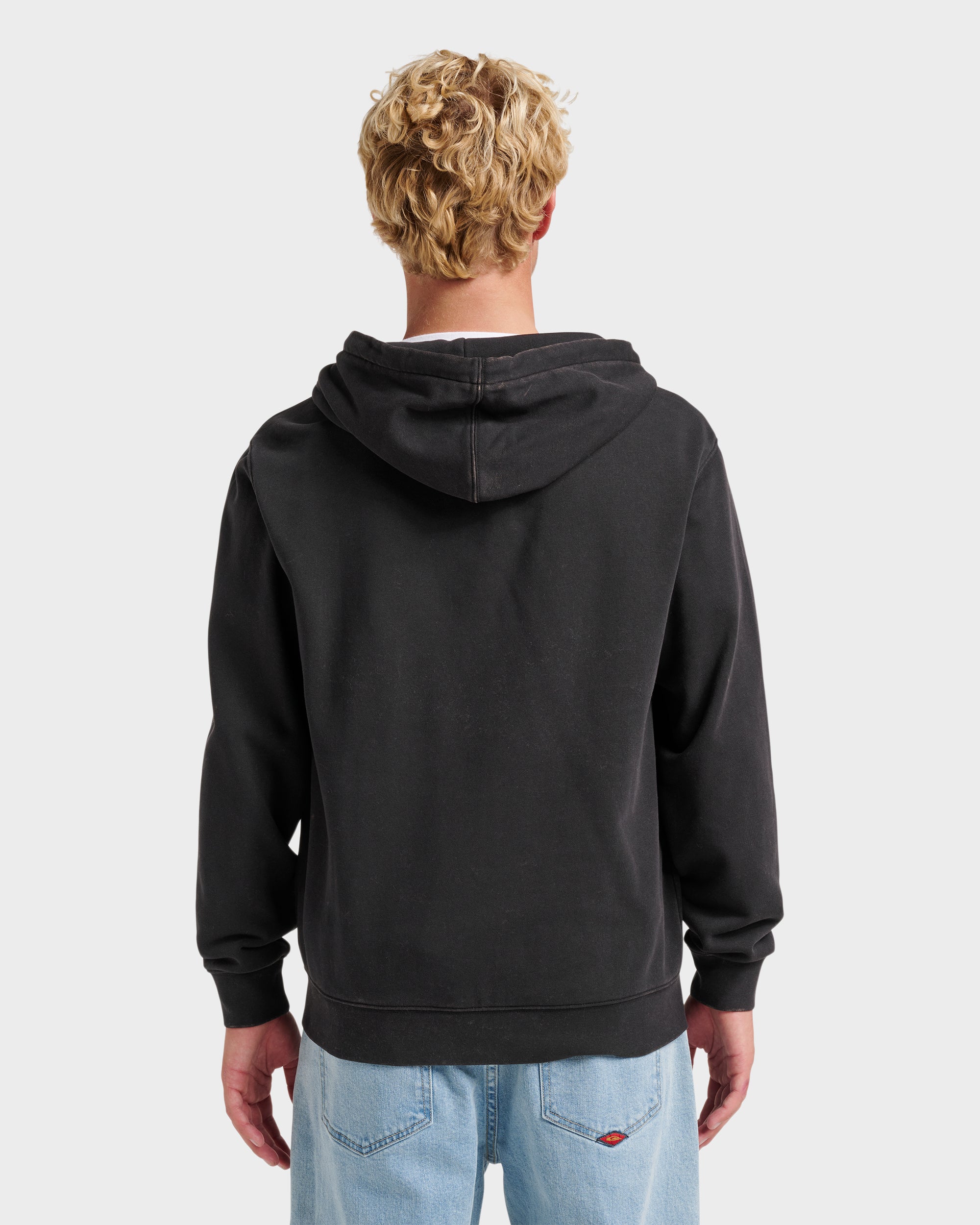 Saltwater Full Zip Hoodie - Black