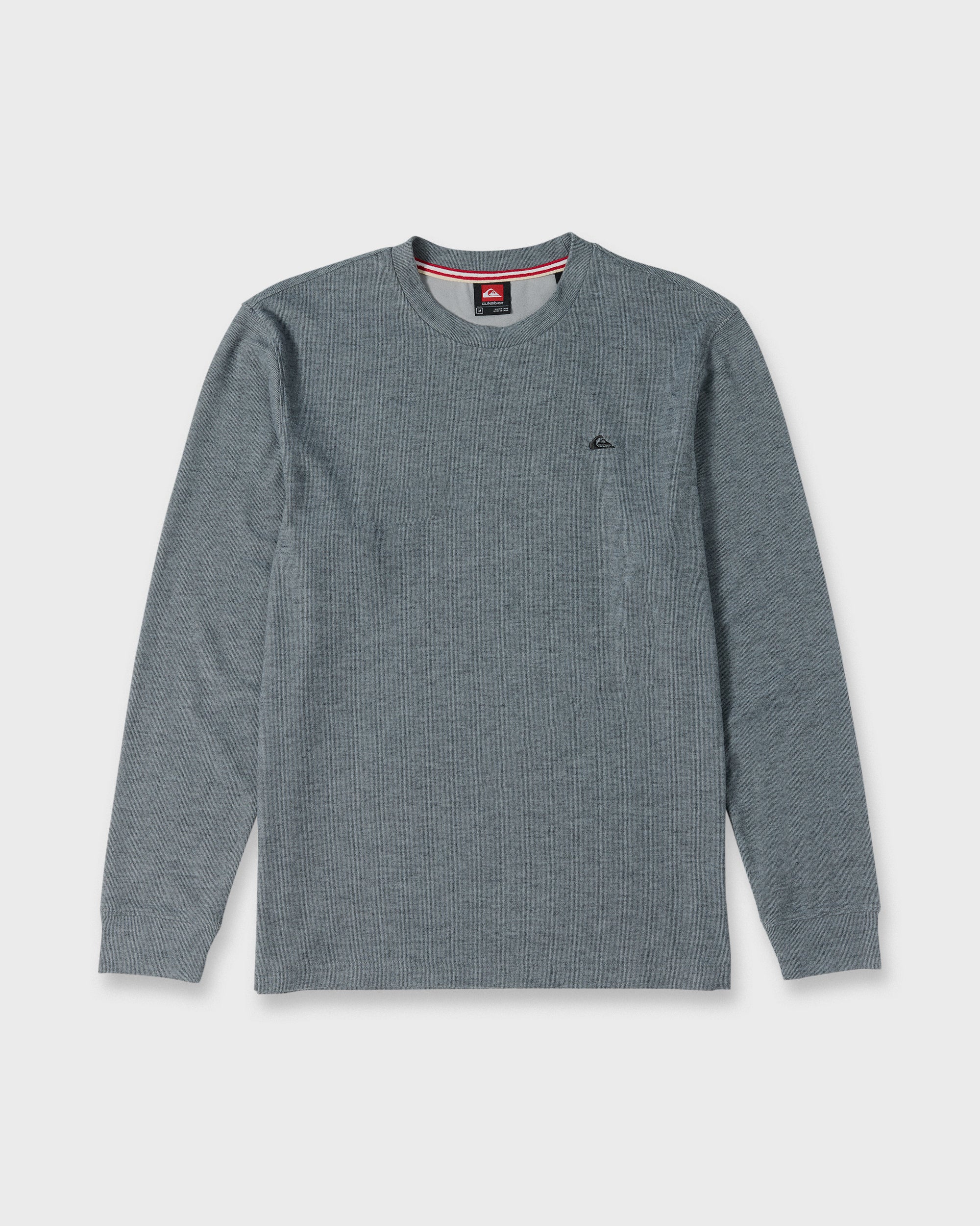Malvern Long Sleeve Soft Touch Crewneck Sweatshirt - Anthracite