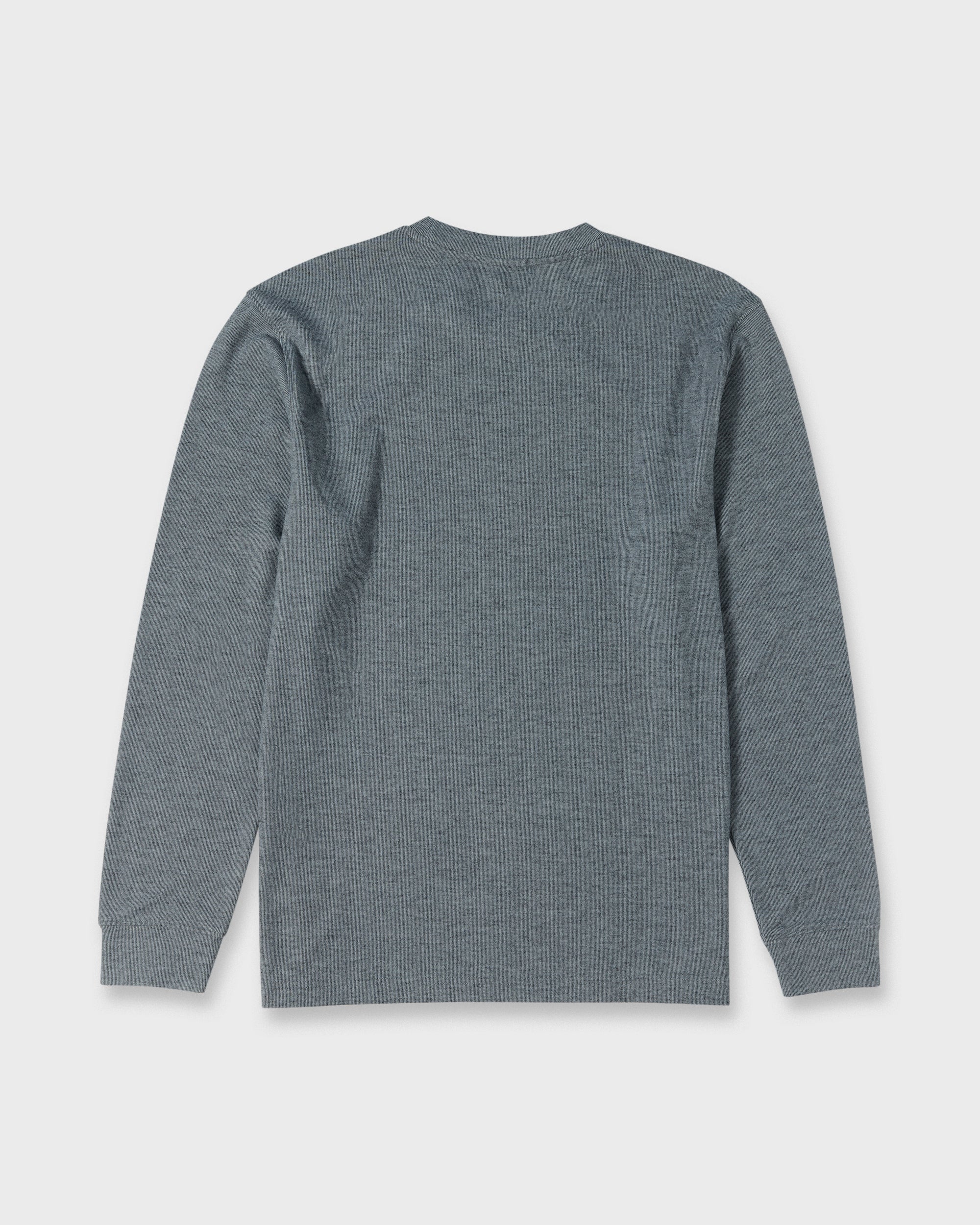 Malvern Long Sleeve Soft Touch Crewneck Sweatshirt - Anthracite