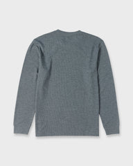 Malvern Long Sleeve Soft Touch Crewneck Sweatshirt - Anthracite
