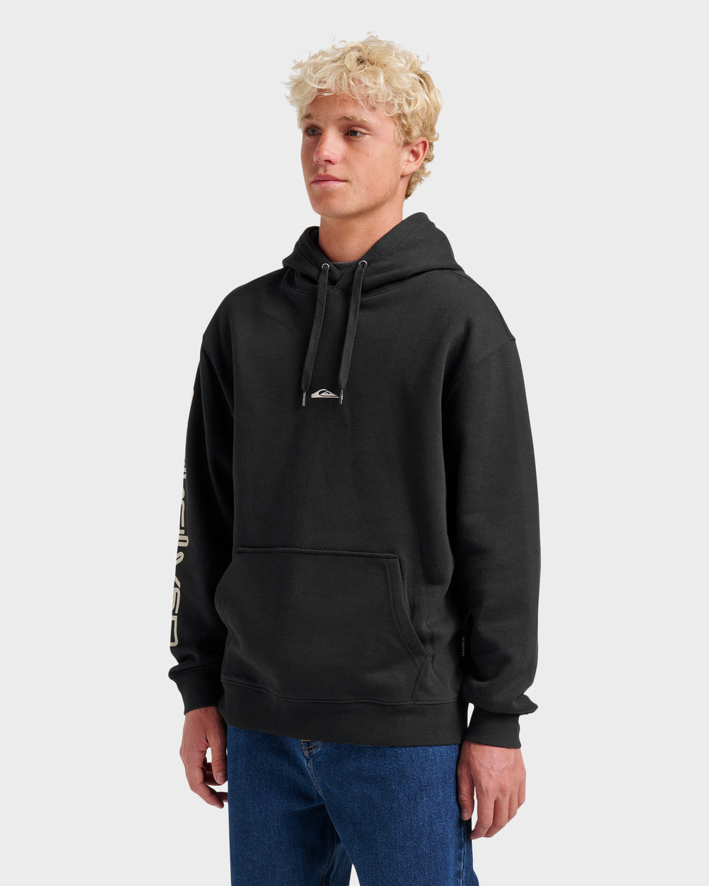 Passage Logo Hoodie - Black