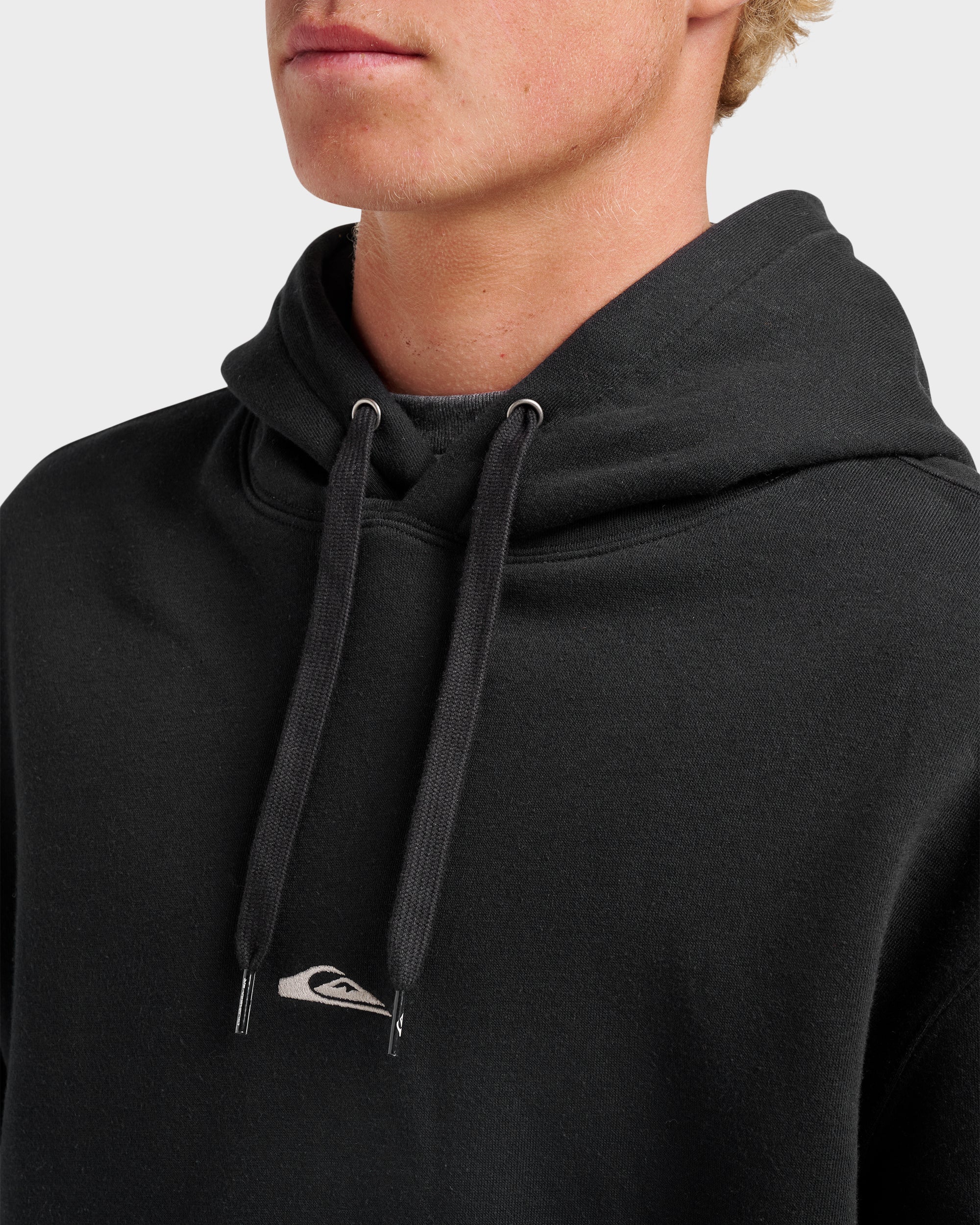 Passage Logo Hoodie - Black